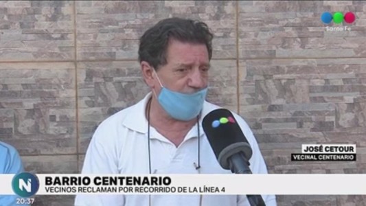 Línea 4: vecinos de Centenario volvieron a reclamar que ingrese al barrio