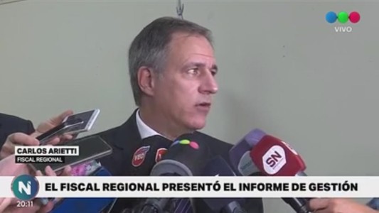 El Fiscal Regional presentó su Informe de Gestión