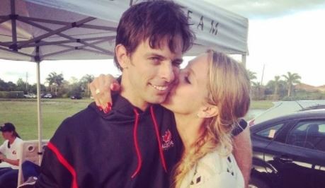 Tras la brutal caida, el polista Clemente Zavaleta despertó y no le suelta la mano a su mujer