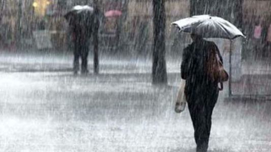 La ciudad y la región bajo alerta meteorológico por tormentas fuertes