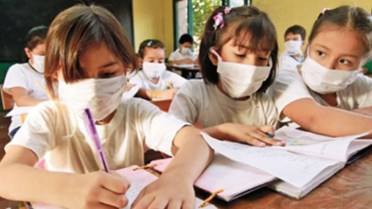 Cantero ratificó el uso obligatorio del barbijo en primaria y secundaria