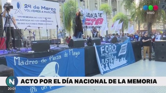 Santa Fe marchó, después de dos años, por el Día Nacional de la Memoria