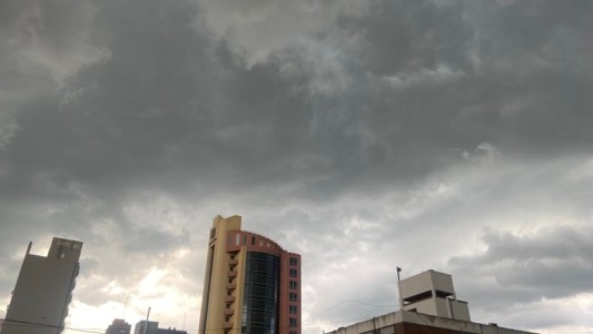 Rige un alerta meteorológico para el Departamento La Capital