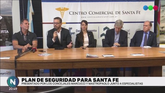 Presentaron un plan de seguridad para Santa Fe