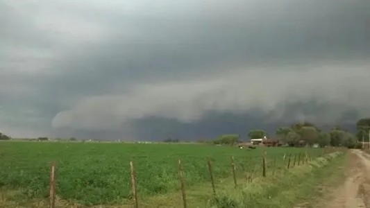 Hay alerta por tormentas para esta tarde en el sur de la provincia
