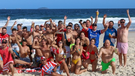 Fotos: los Tatengues continúan arribando a Río de Janeiro