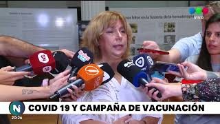 La ministra de Salud repasó la situación epidemiológica y detalló cómo continua la vacunación