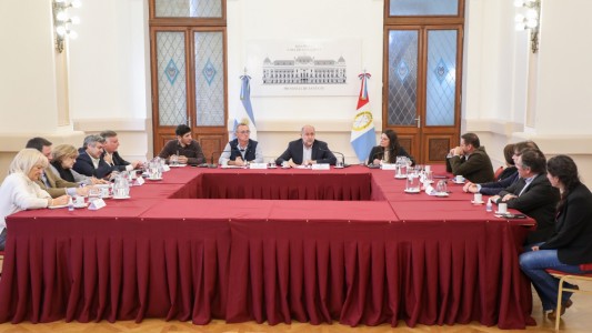 Omar Perotti se reunió con la Mesa de Enlace de la provincia
