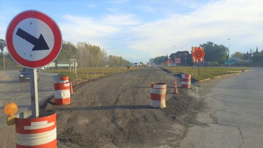 Desvío en Sunchales por obras en la autopista de la Ruta Nacional 34