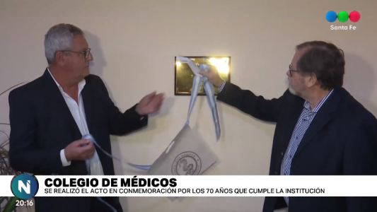 El Colegio de Médicos de Santa Fe cumplió 70 años