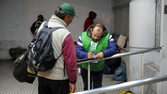 La Municipalidad censó a personas en situación de calle
