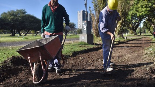 Renovación del Parque Federal: Ya está en construcción el nuevo sendero peatonal