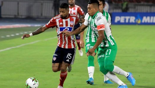 Atento Unión: Empató Junior y su goleador salió con una molestia