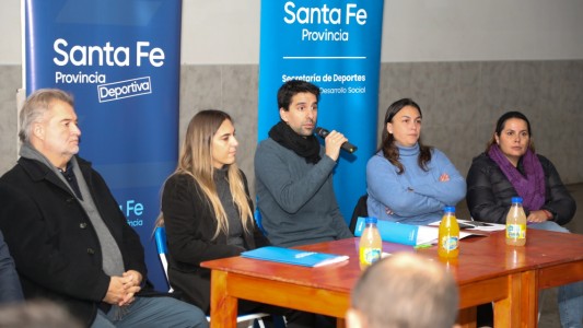 Se presentó una nueva etapa del programa nacional Clubes en Obra en Santa Fe