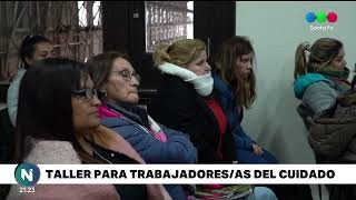 Se realizaron talleres de fortalecimiento para profesionales del cuidado