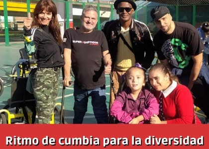 Diversidad: "Ritmo de cumbia para la diversidad".