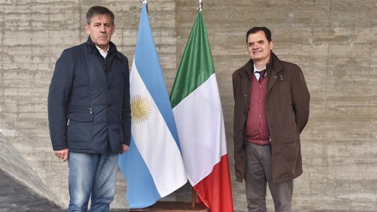 El intendente recibió al senador de la República de Italia por Sudamérica