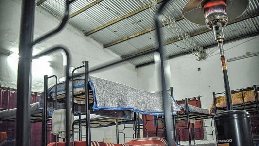 La Municipalidad habilitó paradores para personas en situción de calle