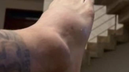 Facundo Farías con un pie afuera del partido con Talleres