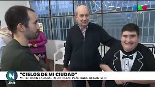 Se realizó una muestra en la Asociación de Artistas Plásticos de Santa Fe