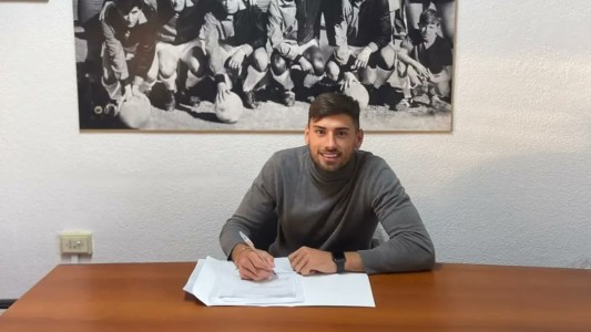 Santiago Pierotti renovó su vinculo con Colón