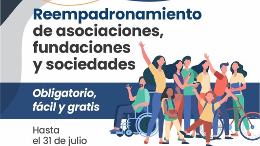La Inspección de Personas Jurídicas convoca a un reempadronamiento de entidades