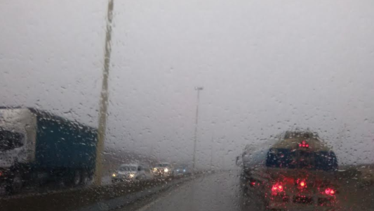 La lluvia y la niebla complican el tránsito en las rutas de la provincia