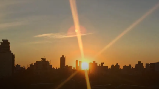 Se espera una temperatura máxima de 31° en pleno invierno