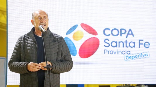 Perotti participó de la presentación de la Copa Santa Fe de básquet