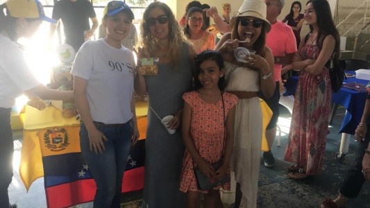 Feria de emprendedores venezolanos en Santa Fe