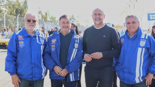 El gobernador participó de la clausura de la Semana de la Velocidad en Rafaela