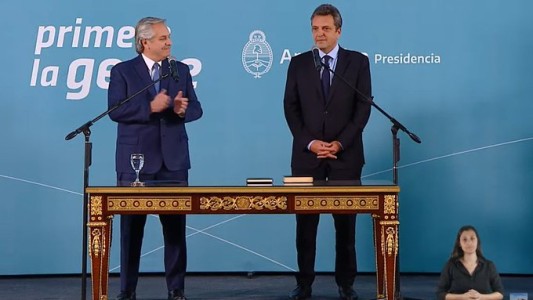Massa juró como ministro de Economía: expectativa por las medidas