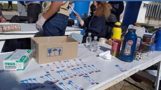 El CIPRESS instaló una carpa y realizó testeos en Santo Tomé