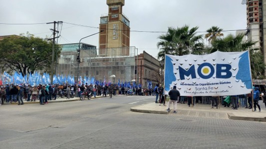 Los movimientos populares se movilizan al Ministerio de la Producción