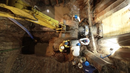 ASSA concretó un operativo de cuatro frentes de trabajo en los servicios de agua potable y cloacas