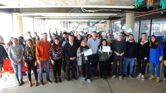 Entregaron certificados de capacitación en la Estación Barranquitas