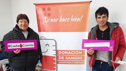 Se registró la donación de sangre número 1000 del año 2022 en el centro norte de la provincia