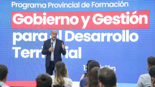 Con Omar Perotti se lanzó el Programa de Formación “Gobierno y Gestión para el Desarrollo Territorial”