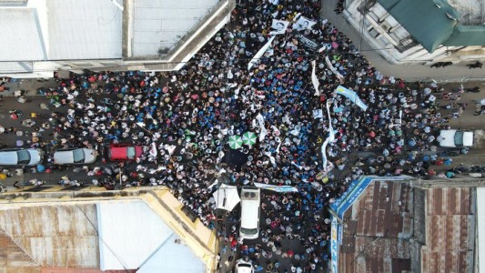 Una multitud se congregó en Santa Fe en defensa de Cristina Fernández de Kirchner