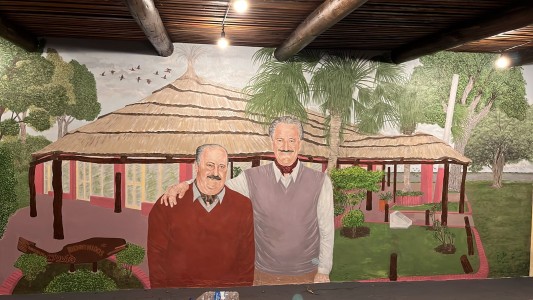 Inauguraron un mural en homenaje a Pedro Oscar Roteta
