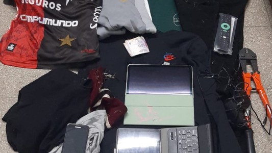 El jugador de Colón Eric Meza sufrió una entradera en horas de la madrugada