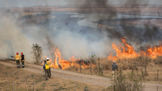 Ante la quema de pastizales, la Municipalidad emitió recomendaciones