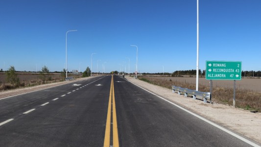 Construirán un nuevo sistema de iluminación sobre la Ruta Provincial 1, en jurisdicción de Romang