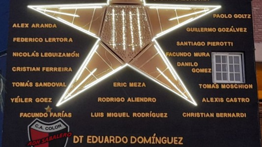 En el partido contra San Lorenzo, se estrena el nuevo mural en el Estadio de Colón