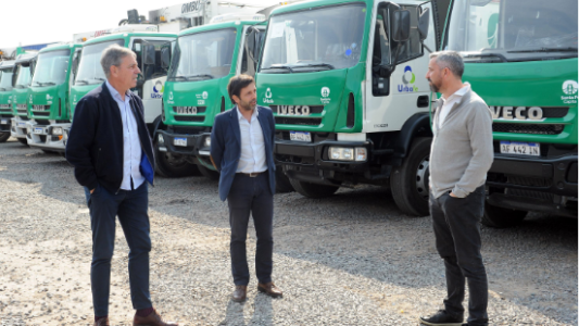 La ciudad cuenta con nuevos camiones para la recolección de residuos