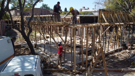 Sigue la construcción del espacio para cardiopatías congénitas en el Alassia