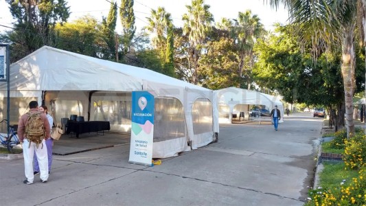 Hoy fue el turno de Santo Tomé: último día del vacunatorio