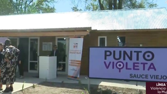 Se inauguró un Punto Violeta en Sauce Viejo