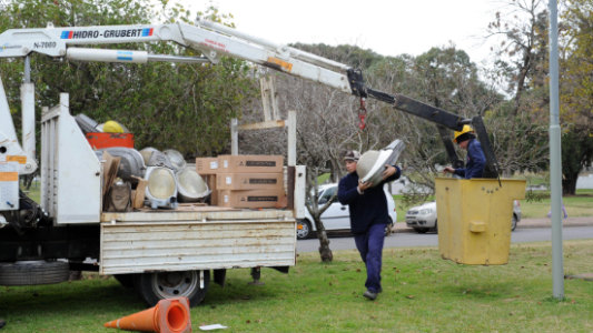 Iluminación y bacheo previstos para este jueves en la ciudad