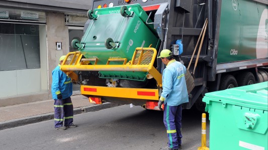 La peatonal ya cuenta con contenedores para la separación de residuos